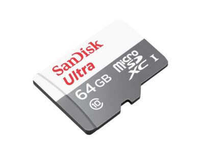 SanDisk Kit of Qty 2 x SanDisk Ultra 64GB microSDXC SDSQUNS-064G-GN3MN