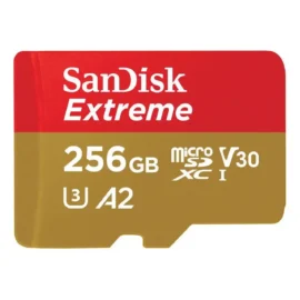 SanDisk SDSQXA1-256G-GN6MN DJT 256GB 8pin microSDXC r160MB/s w90MB/s C10 U3 V30 A2 UHS-I SanDisk Extreme microSDXC Memory Card w/out Adapter