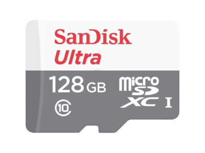 SanDisk SDSQUNR-128G-GN6MN DCM 128GB 8pin microSDXC r100MB/s C10 UHS-I SanDisk Ultra microSDXC Memory Card w/out Adapter