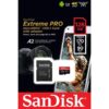 SanDisk Extreme Pro SDXC UHS-I U3 A2 V30 128GB + Adapter, SDSQXCY-128G-GN6MA