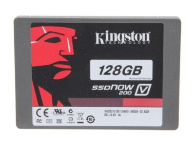 Kingston SSDNow V200 Series SV200S3D7/128G 2.5" 128GB SATA III Internal Solid State Drive (SSD) (Desktop upgrade kit)