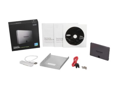 SAMSUNG 840 EVO MZ-7TE250KW 2.5" TLC Internal Solid State Drive (SSD) With Desktop Bundle Kit