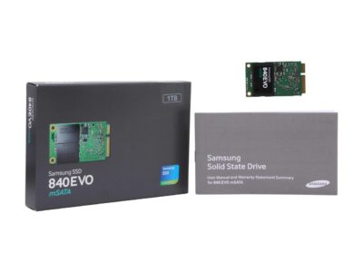 SAMSUNG 840 EVO mSATA 1TB SATA III TLC Internal Solid State Drive (SSD) MZ-MTE1T0BW