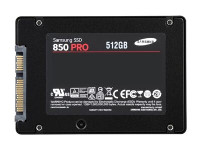 SAMSUNG 850 PRO 2.5" 512GB SATA III 3D NAND Internal Solid State Drive (SSD) MZ-7KE512BW