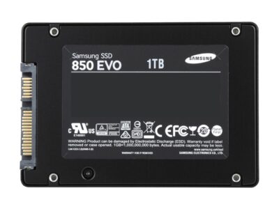 SAMSUNG 850 EVO 2.5" 1TB SATA III 3D NAND Internal Solid State Drive (SSD) MZ-75E1T0B/AM