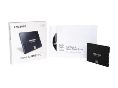 SAMSUNG 850 EVO 2.5" 1TB SATA III 3D NAND Internal Solid State Drive (SSD) MZ-75E1T0B/AM