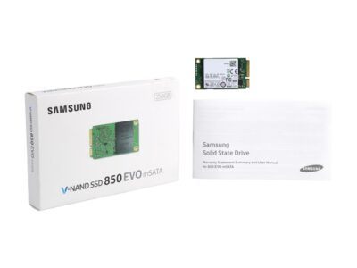 SAMSUNG 850 EVO mSATA 250GB SATA III 3D NAND Internal SSD Single Unit Version MZ-M5E250BW