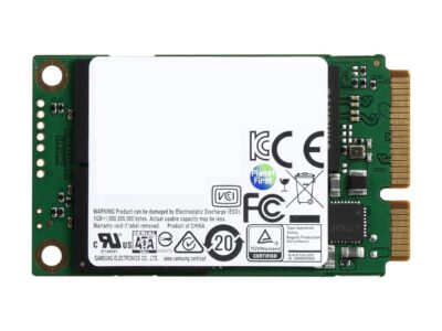 SAMSUNG 850 EVO mSATA 500GB SATA III 3D NAND Internal SSD Single Unit Version MZ-M5E500BW