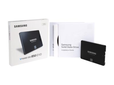 SAMSUNG 850 EVO 2.5" 2TB SATA III 3D NAND Internal Solid State Drive (SSD) MZ-75E2T0B/AM