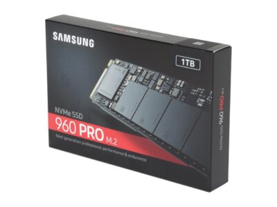 SAMSUNG 960 PRO M.2 1TB NVMe PCI-Express 3.0 x4 Internal Solid State Drive (SSD) MZ-V6P1T0BW