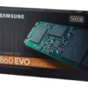 SAMSUNG 860 EVO Series M.2 2280 500GB SATA III V-NAND 3-bit MLC Internal Solid State Drive (SSD) MZ-N6E500BW