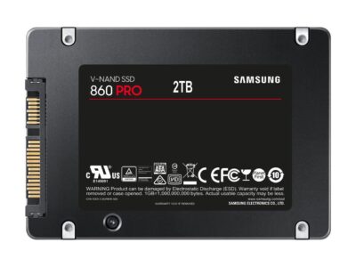 SAMSUNG 860 Pro Series 2.5" 2TB SATA III V-NAND 2-bit MLC Internal Solid State Drive (SSD) MZ-76P2T0BW