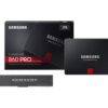 SAMSUNG 860 Pro Series 2.5" 2TB SATA III V-NAND 2-bit MLC Internal Solid State Drive (SSD) MZ-76P2T0BW