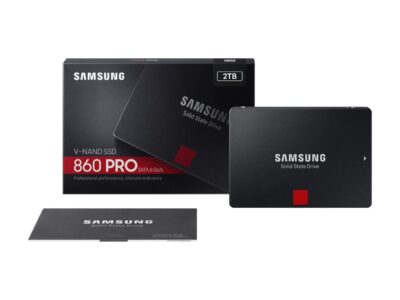 SAMSUNG 860 Pro Series 2.5" 2TB SATA III V-NAND 2-bit MLC Internal Solid State Drive (SSD) MZ-76P2T0BW