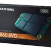 SAMSUNG 860 EVO Series mSATA 250GB SATA III V-NAND 3-bit MLC Internal Solid State Drive (SSD) MZ-M6E250BW