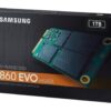 SAMSUNG 860 EVO Series mSATA 1TB SATA III V-NAND 3-bit MLC Internal Solid State Drive (SSD) MZ-M6E1T0BW