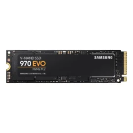 SAMSUNG 970 EVO M.2 2280 250GB PCIe Gen3. x4 , NVMe 1.3 64L V-NAND 3-bit MLC Internal Solid State Drive (SSD) MZ-V7E250BW