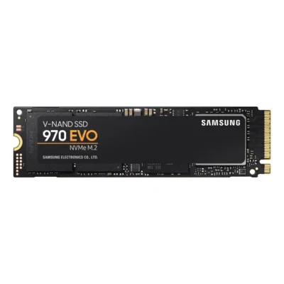 SAMSUNG 970 EVO M.2 2280 250GB PCIe Gen3. X4, NVMe 1.3 64L V-NAND 3-bit MLC Internal Solid State Drive (SSD) MZ-V7E250BW