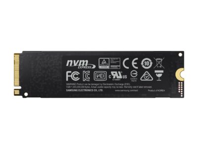 SAMSUNG 970 EVO M.2 2280 500GB PCIe Gen3. x4 , NVMe 1.3 V-NAND 3-bit MLC Internal Solid State Drive (SSD) MZ-V7E500BW