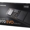 SAMSUNG 970 EVO M.2 2280 500GB PCIe Gen3. x4 , NVMe 1.3 V-NAND 3-bit MLC Internal Solid State Drive (SSD) MZ-V7E500BW