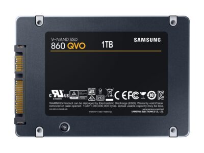 SAMSUNG 860 QVO Series 2.5" 1TB SATA III 3D NAND Internal Solid State Drive (SSD) MZ-76Q1T0B/AM