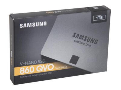 SAMSUNG 860 QVO Series 2.5" 1TB SATA III 3D NAND Internal Solid State Drive (SSD) MZ-76Q1T0B/AM