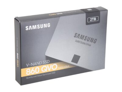 SAMSUNG 860 QVO Series 2.5" 2TB SATA III V-NAND Internal Solid State Drive (SSD) MZ-76Q2T0B/AM