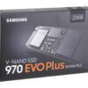 SAMSUNG 970 EVO PLUS M.2 2280 250GB PCIe Gen 3.0 x4, NVMe 1.3 V-NAND Internal Solid State Drive (SSD) MZ-V7S250B/AM