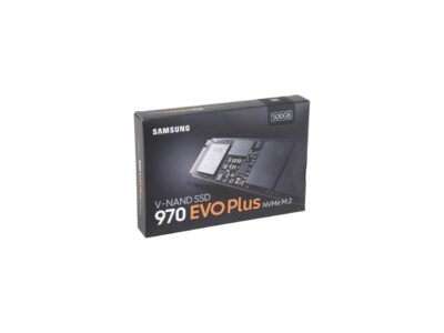 SAMSUNG 970 EVO PLUS M.2 2280 500GB PCIe Gen 3.0 x4, NVMe 1.3 V-NAND Internal Solid State Drive (SSD) MZ-V7S500B/AM