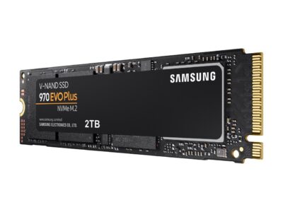 SAMSUNG 970 EVO PLUS M.2 2280 2TB PCIe Gen 3.0 x4, NVMe 1.3 V-NAND Internal Solid State Drive (SSD) MZ-V7S2T0B/AM