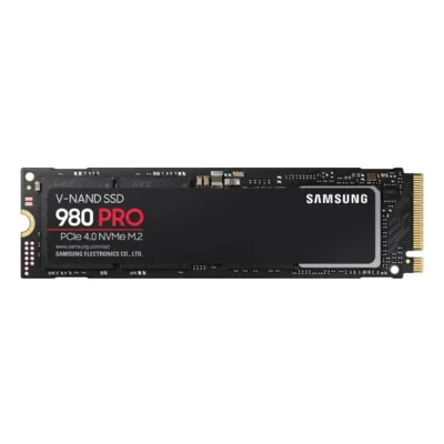 SAMSUNG 980 PRO SSD 500GB, PCIe 4.0 M.2 2280, Speeds Up-to 6,900MB/s (MZ-V8P500B/AM)