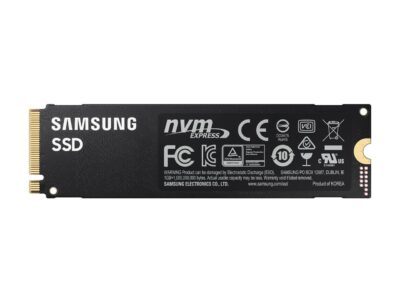 SAMSUNG 980 PRO SSD 500GB, PCIe 4.0 M.2 2280, Speeds Up-to 6,900MB/s (MZ-V8P500B/AM)