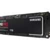 SAMSUNG 980 PRO SSD 1TB, PCIe 4.0 M.2 2280, Speeds Up-to 7,000MB/s Best for High End Computing, Gaming, and Heavy Duty Workstations (MZV8P1T0B/AM)