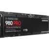 SAMSUNG 980 PRO SSD 1TB, PCIe 4.0 M.2 2280, Speeds Up-to 7,000MB/s Best for High End Computing, Gaming, and Heavy Duty Workstations (MZV8P1T0B/AM)