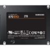 SAMSUNG 870 EVO Series 2.5" 2TB SATA III V-NAND Internal Solid State Drive (SSD) MZ-77E2T0B/AM