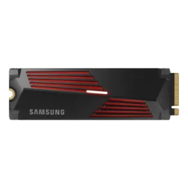 SAMSUNG 990 PRO M.2 2280 4TB PCI-Express Gen 4.0 x4, NVMe 2.0 V7 V-NAND 3bit MLC Internal Solid State Drive (SSD) MZ-V9P4T0CW. W/Heatsink