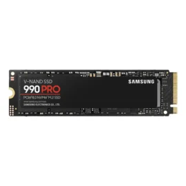 SAMSUNG 990 PRO M.2 2280 4TB PCI-Express Gen 4.0 x4, NVMe 2.0 V7 V-NAND 3bit MLC Internal Solid State Drive (SSD) MZ-V9P4T0B/AM. Non-Heatsink