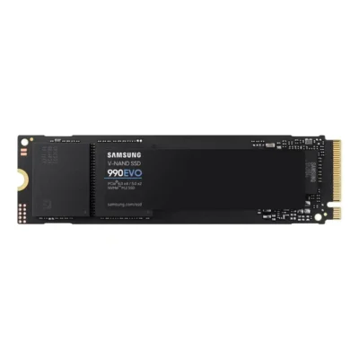 SAMSUNG SSD 990 EVO 1TB, PCIe 5.0 M.2 2280, Seq. Read Speeds Up-to 5,000MB/s ( MZ-V9E1T0B/AM)