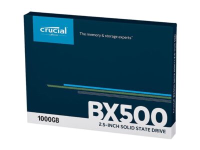 Crucial BX500 1TB 3D NAND SATA 2.5-Inch Internal SSD, up to 540 MB/s - CT1000BX500SSD1