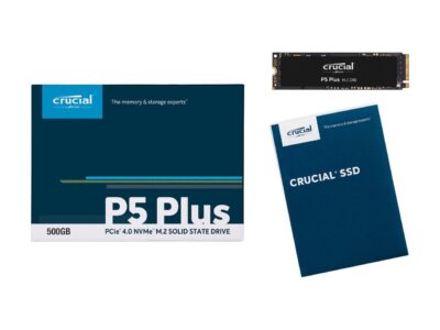 Crucial P5 Plus M.2 2280 500GB PCI-Express 4.0 NVMe 3D NAND Internal Solid State Drive (SSD) CT500P5PSSD8