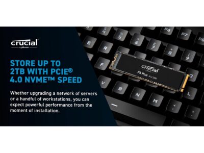 Crucial P5 Plus M.2 2280 500GB PCI-Express 4.0 NVMe 3D NAND Internal Solid State Drive (SSD) CT500P5PSSD8