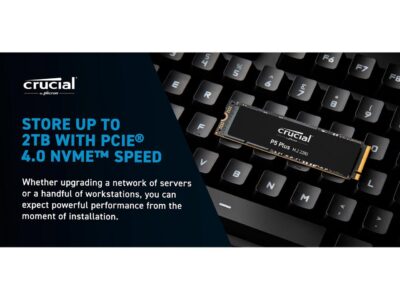 Crucial P5 Plus M.2 2280 1TB PCI-Express 4.0 x4 NVMe 3D NAND Internal Solid State Drive (SSD) CT1000P5PSSD8