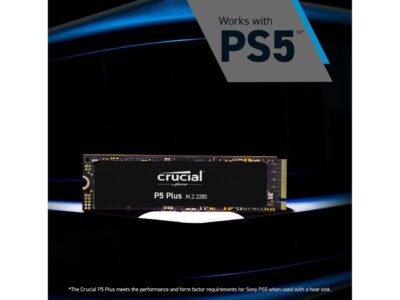 Crucial P5 Plus M.2 2280 1TB PCI-Express 4.0 x4 NVMe 3D NAND Internal Solid State Drive (SSD) CT1000P5PSSD8