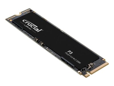 Crucial P3 1TB PCIe 3.0 3D NAND NVMe M.2 SSD, up to 3500MB/s - CT1000P3SSD8