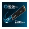 Crucial P3 Plus M.2 2280 500GB PCI-Express 4.0 x4 NVMe 3D NAND Internal Solid State Drive (SSD) CT500P3PSSD8