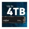 Crucial P3 Plus M.2 2280 500GB PCI-Express 4.0 x4 NVMe 3D NAND Internal Solid State Drive (SSD) CT500P3PSSD8