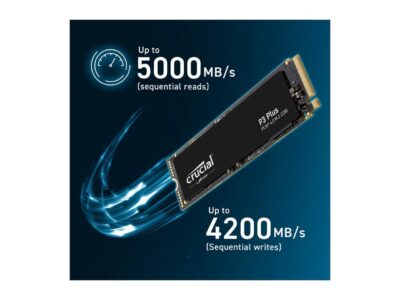 Crucial P3 Plus M.2 2280 4TB PCI-Express 4.0 x4 NVMe 3D NAND Internal Solid State Drive (SSD) CT4000P3PSSD8