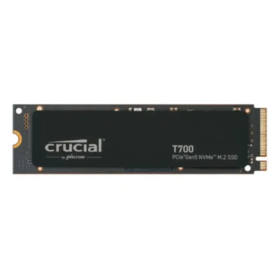 Crucial T700 GEN5 NMVE M.2 SSD 1TB PCI-Express 5.0 x4 TLC NAND2 Internal Solid State Drive (SSD) CT1000T700SSD3