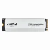 Crucial T705 2TB PCIe Gen5 NVMe M.2 SSD with White Heatsink  - Up to 14,500 MB/s - Limited Edition - Internal Solid State Drive (PC) - +1mo Adobe CC - CT2000T705SSD5A