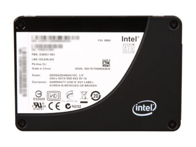 Intel X25-E SSDSA2SH064G101 2.5" 64GB SATA II SLC Enterprise Solid State Disk